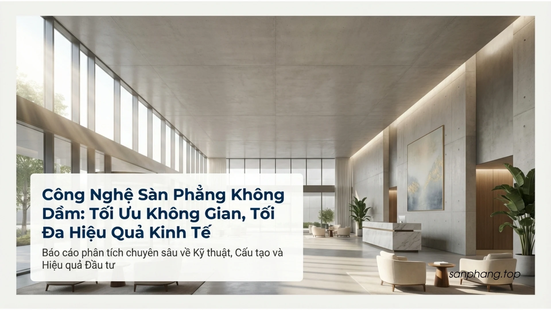 Tài liệu tổng quan sàn phẳng không dầm trong xây dựng